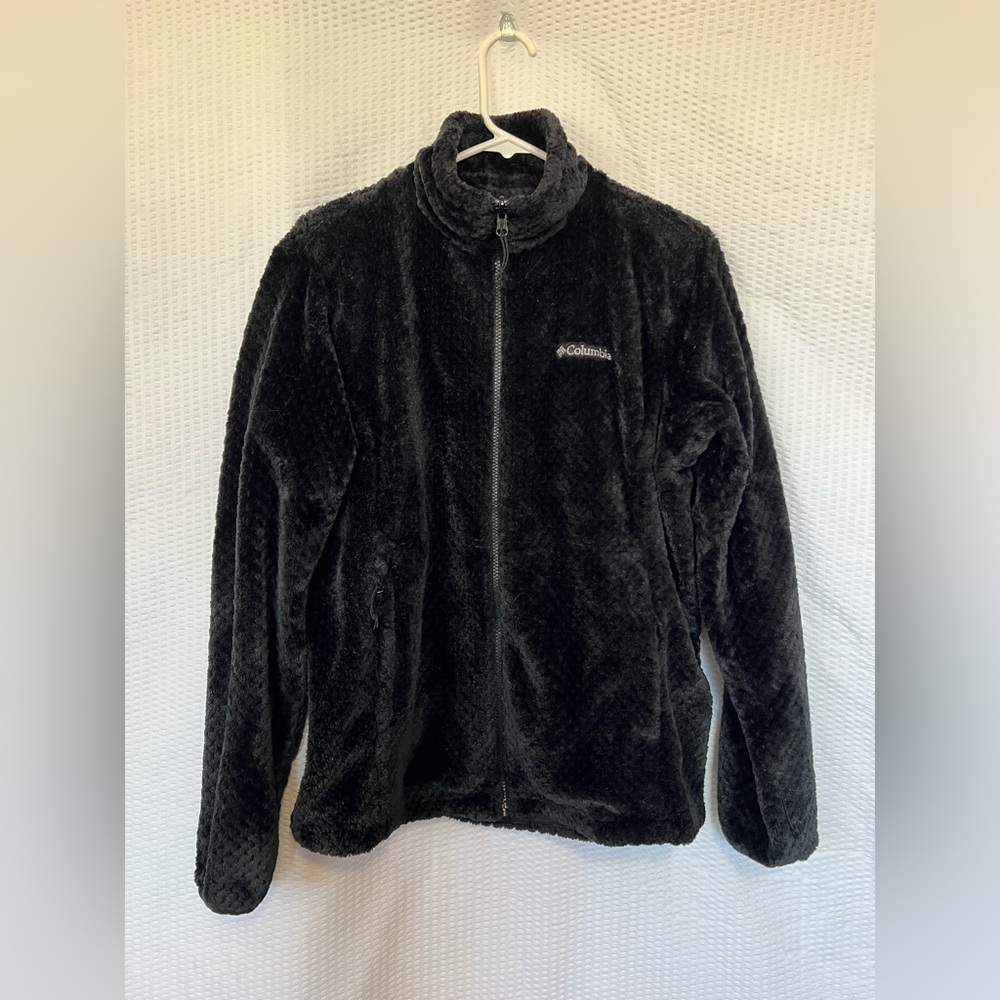 Columbia Interchange Full Zip Black Women's Fleece Plush Jacket